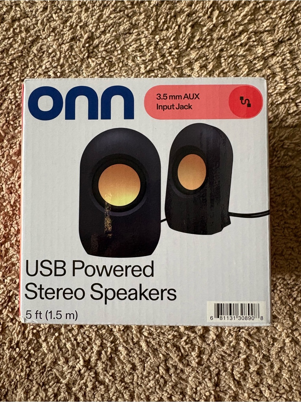 convenient and compact audio solution for computers with a 3.5mm AUX output port